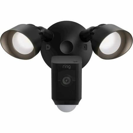 RING Floodlight Camera Wired Plus, Black RIFLOODCAMPLUSBK